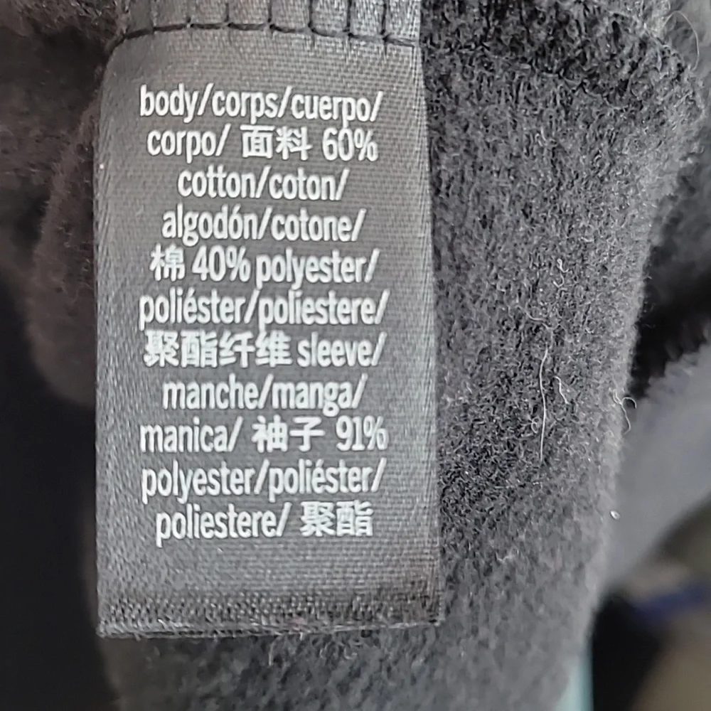 Victoria's Secret Black Velvet Hoodie - Picture 9 of 9